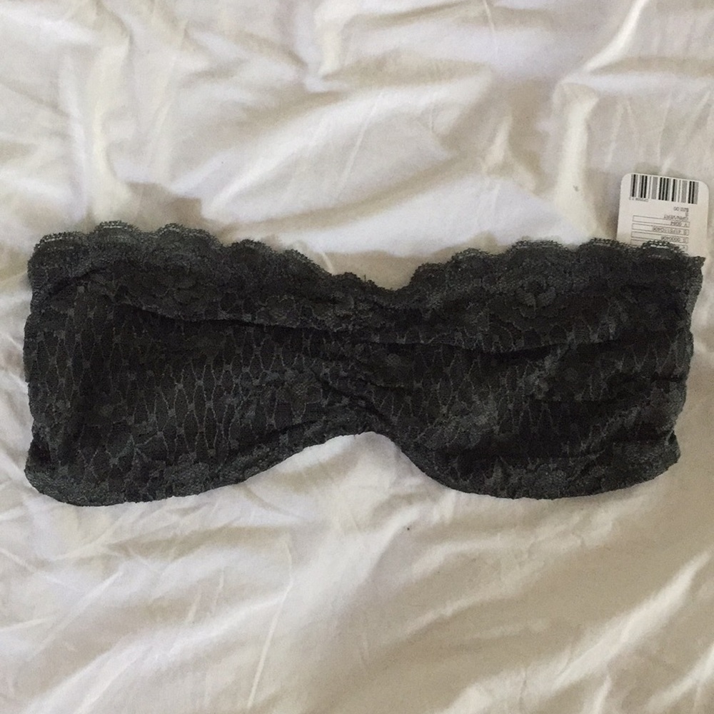 NWT intimately free people olive bandeau lace bra